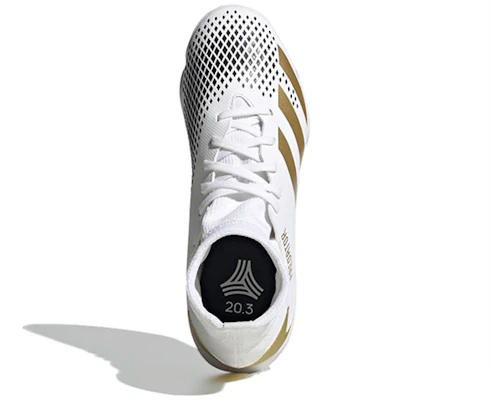 (JR) adidas Predator Mutator 20.3 Indoor K ''Blanc Or'' FW9218 Shop (JR) adidas Predator Mutator 20.3 Indoor K ''Blanc Or'' FW9218