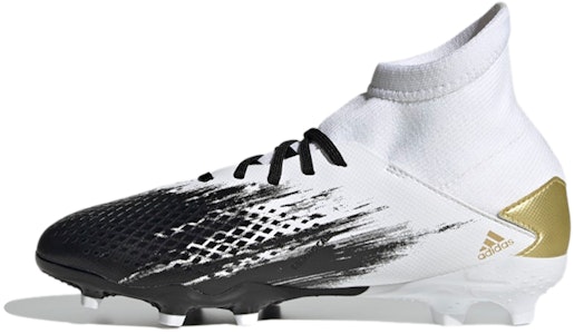 (JR) 阿迪达斯 Predator Mutator 20.3 K 白色/黑色/金色足球鞋 FW9215 Buy (JR) 阿迪达斯 Predator Mutator 20.3 K 白色/黑色/金色足球鞋 FW9215