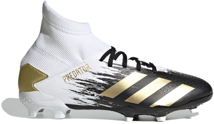 (JR) adidas Predator Mutator 20.3 K Putih/Hitam/Emas FW9215 Order (JR) adidas Predator Mutator 20.3 K Putih/Hitam/Emas FW9215