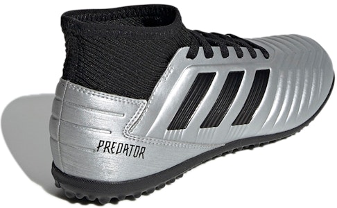 (JR) adidas Predator Tango 19.3 Kasut Turf 'Silver Black' G25802 Shop (JR) adidas Predator Tango 19.3 Kasut Turf 'Silver Black' G25802