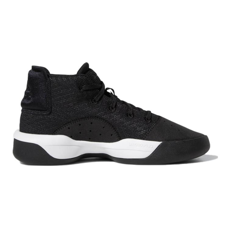 Order 大童 adidas Pro Adversary 2019 J 防滑 中筒 籃球鞋 黑白