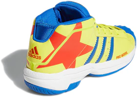 Shop 大童 adidas PRO Model 2G J 耐磨防滑 中筒 場上籃球鞋 黃藍