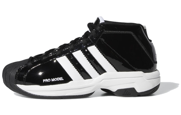 (Youth) adidas Pro Model 2G J 'Black White' EG2158