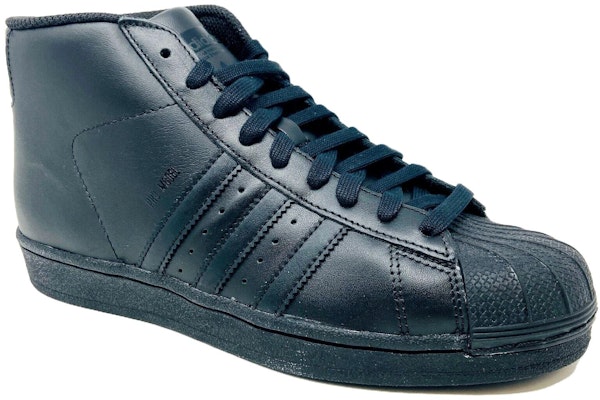 (Youth) adidas Pro Model J 'Triple Black' D69361 Lookbook (Youth) adidas Pro Model J 'Triple Black' D69361