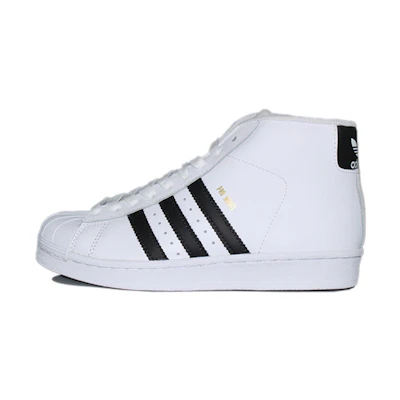 (Youth) adidas Pro Model Mid J 'White Black'