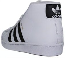 (JR) adidas Pro Model Mid J 'Putih Hitam' S85962 Lookbook (JR) adidas Pro Model Mid J 'Putih Hitam' S85962