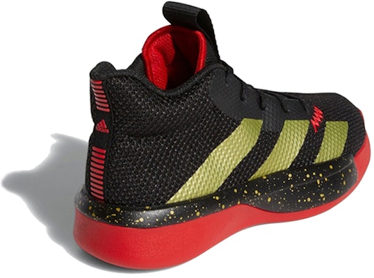 大童 adidas Pro Next J 低筒 籃球鞋 黑金紅 2019 Lookbook 大童 adidas Pro Next J 低筒 籃球鞋 黑金紅 2019