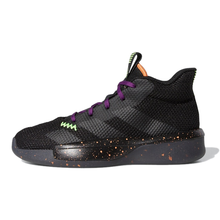 (Youth) adidas Pro Next 2019 K Shoes Black/Purple FV4719