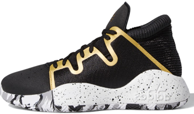 (Youth) adidas Pro Vision J 'Black Gold' F97290 Buy (Youth) adidas Pro Vision J 'Black Gold' F97290