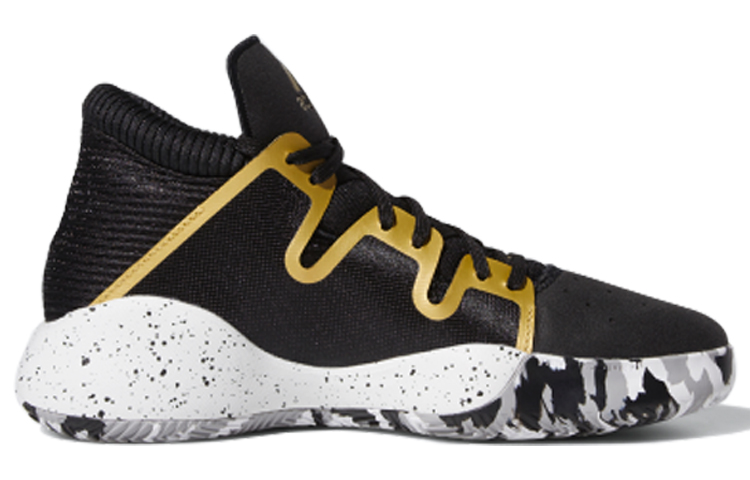 (Youth) adidas Pro Vision J 'Black Gold' 圖 2