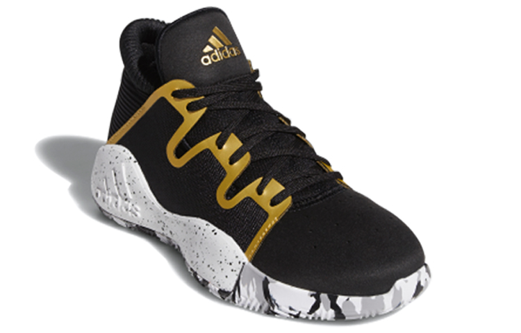 (Youth) adidas Pro Vision J 'Black Gold' 圖 3