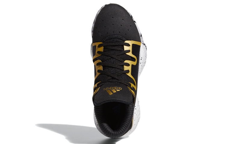 (Youth) adidas Pro Vision J 'Black Gold' 圖 5