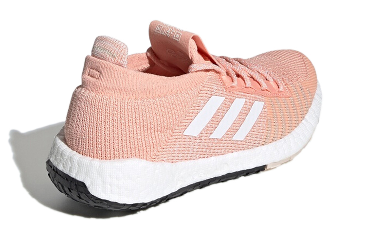 Shop 大童 adidas PulseBOOST Hd J 低筒 兒童跑步鞋 粉