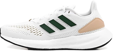 (Youth) adidas Pureboost 22 Running Boost Primeknit 'White Green Beige' IF5543 (Youth) adidas Pureboost 22 Running Boost Primeknit 'White Green Beige' IF5543