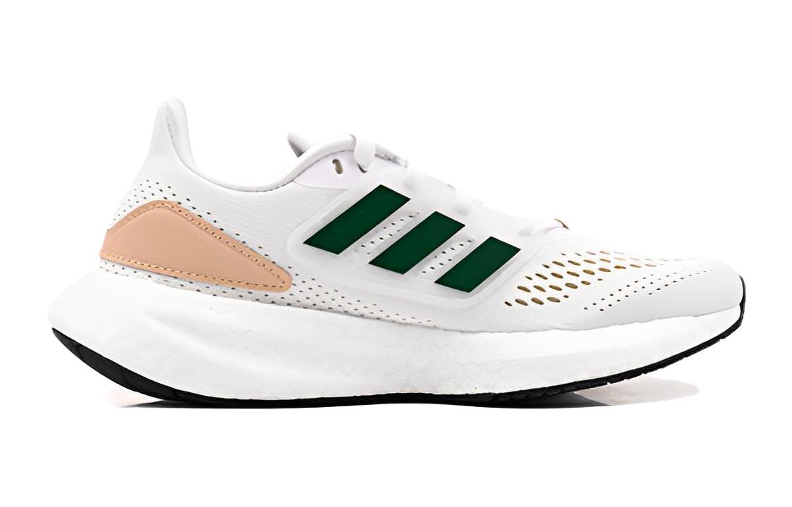 Order (JR) adidas Pureboost 22 Running Boost Primeknit 'Blanco Verde Beige' IF5543