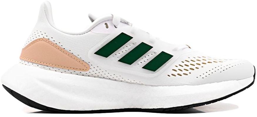 (Youth) adidas Pureboost 22 Running Boost Primeknit 'White Green Beige' IF5543 Order (Youth) adidas Pureboost 22 Running Boost Primeknit 'White Green Beige' IF5543