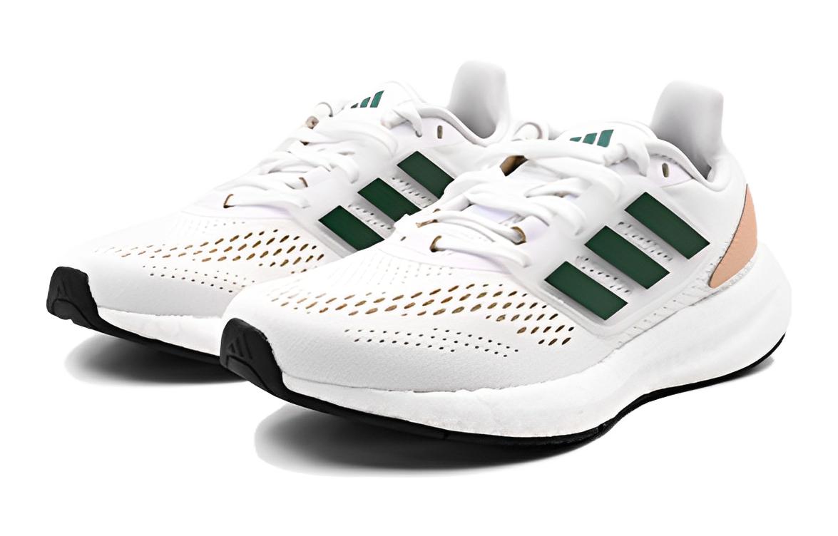 Lookbook (JR) adidas Pureboost 22 Running Boost Primeknit 'Blanco Verde Beige' IF5543