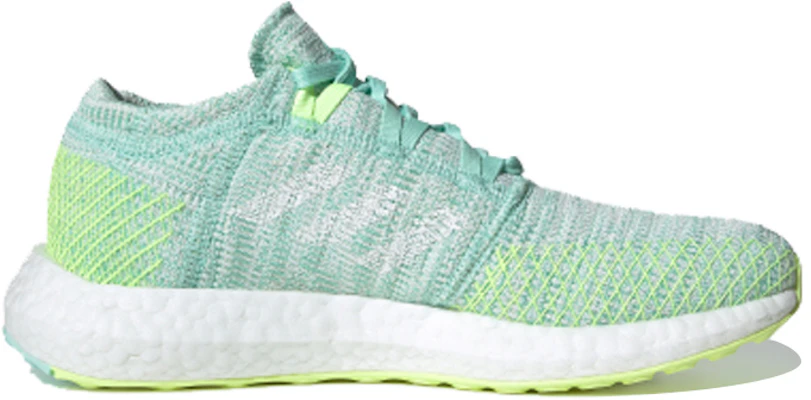 大童 adidas Pureboost Go 低筒 兒童跑步鞋 藍綠白 Order 大童 adidas Pureboost Go 低筒 兒童跑步鞋 藍綠白
