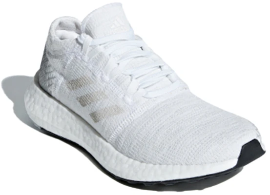 (JR) adidas Pureboost Go J ''Blanc Nuage'' B43504 Lookbook (JR) adidas Pureboost Go J ''Blanc Nuage'' B43504