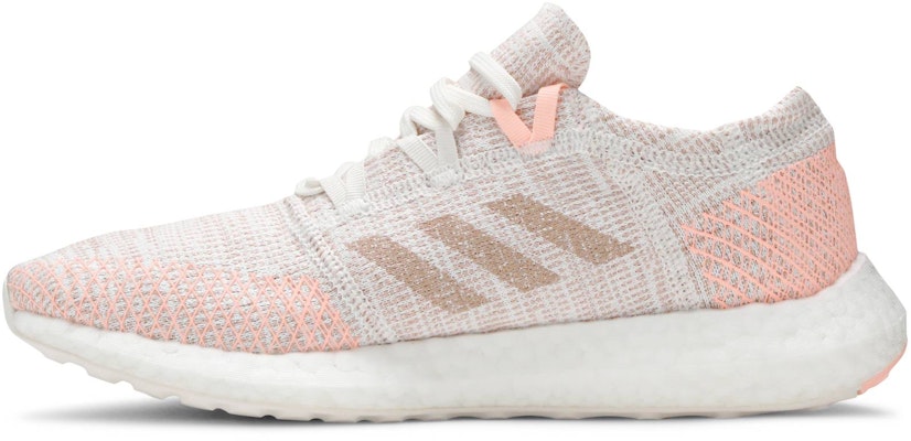 (JR) adidas PureBoost Go J 'Putih Ash Pearl' B42328 Lookbook (JR) adidas PureBoost Go J 'Putih Ash Pearl' B42328