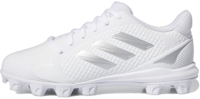 (Youth) adidas PureHustle 2.0 MD Cleats 'White' H02348 (Youth) adidas PureHustle 2.0 MD Cleats 'White' H02348