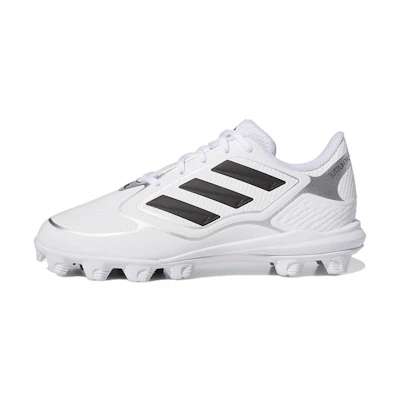 (Youth) adidas PureHustle 3 MD J 'White Black'