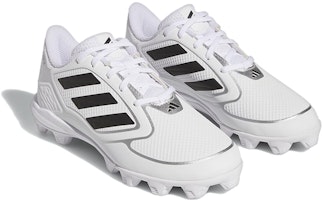 (JR) adidas PureHustle 3 MD J 'Blanco Negro' IG7143 Lookbook (JR) adidas PureHustle 3 MD J 'Blanco Negro' IG7143