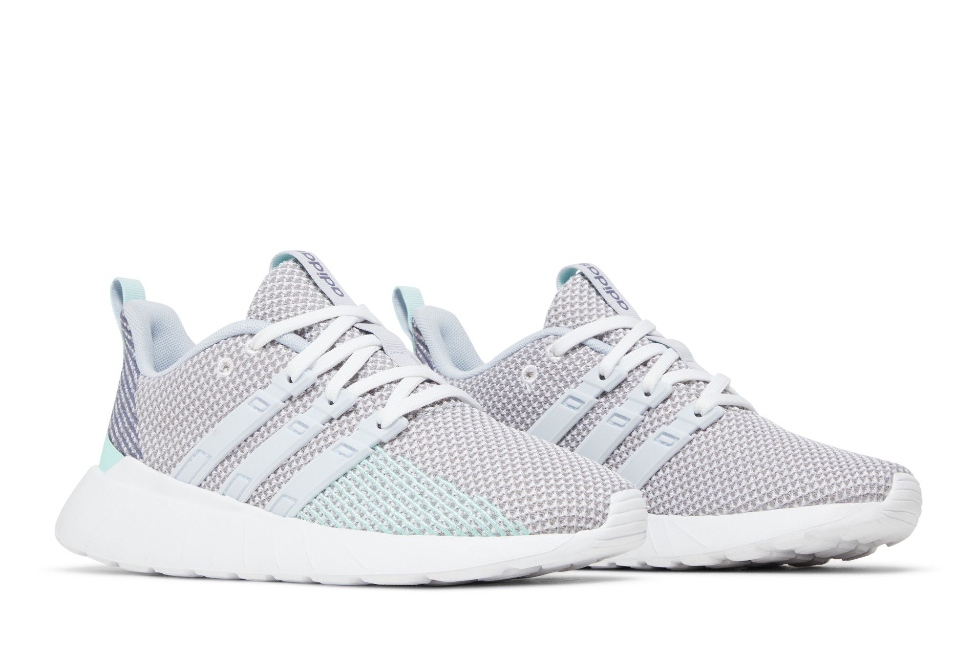 Cheap (Youth) adidas Questar Flow J 'Grey Aero Blue' G26769