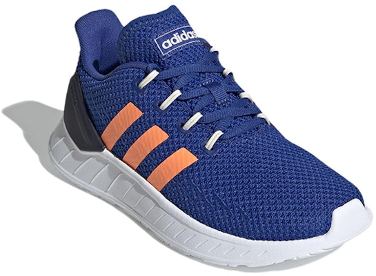 (Youth) adidas Questar Flow NXT 'Royal Blue Screaming Orange' GZ5241 Lookbook (Youth) adidas Questar Flow NXT 'Royal Blue Screaming Orange' GZ5241