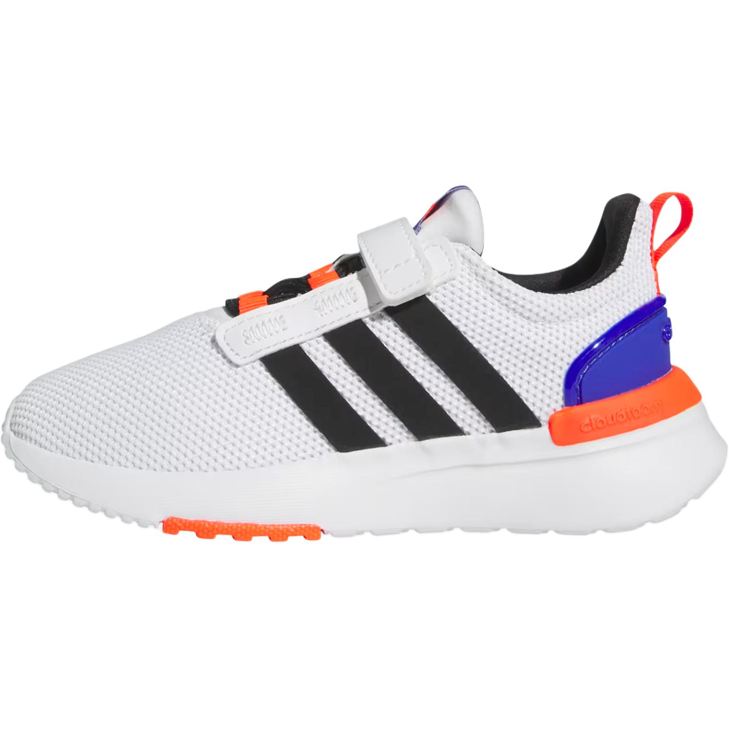 (Youth) adidas Racer TR21 'White Lucid Blue Orange'