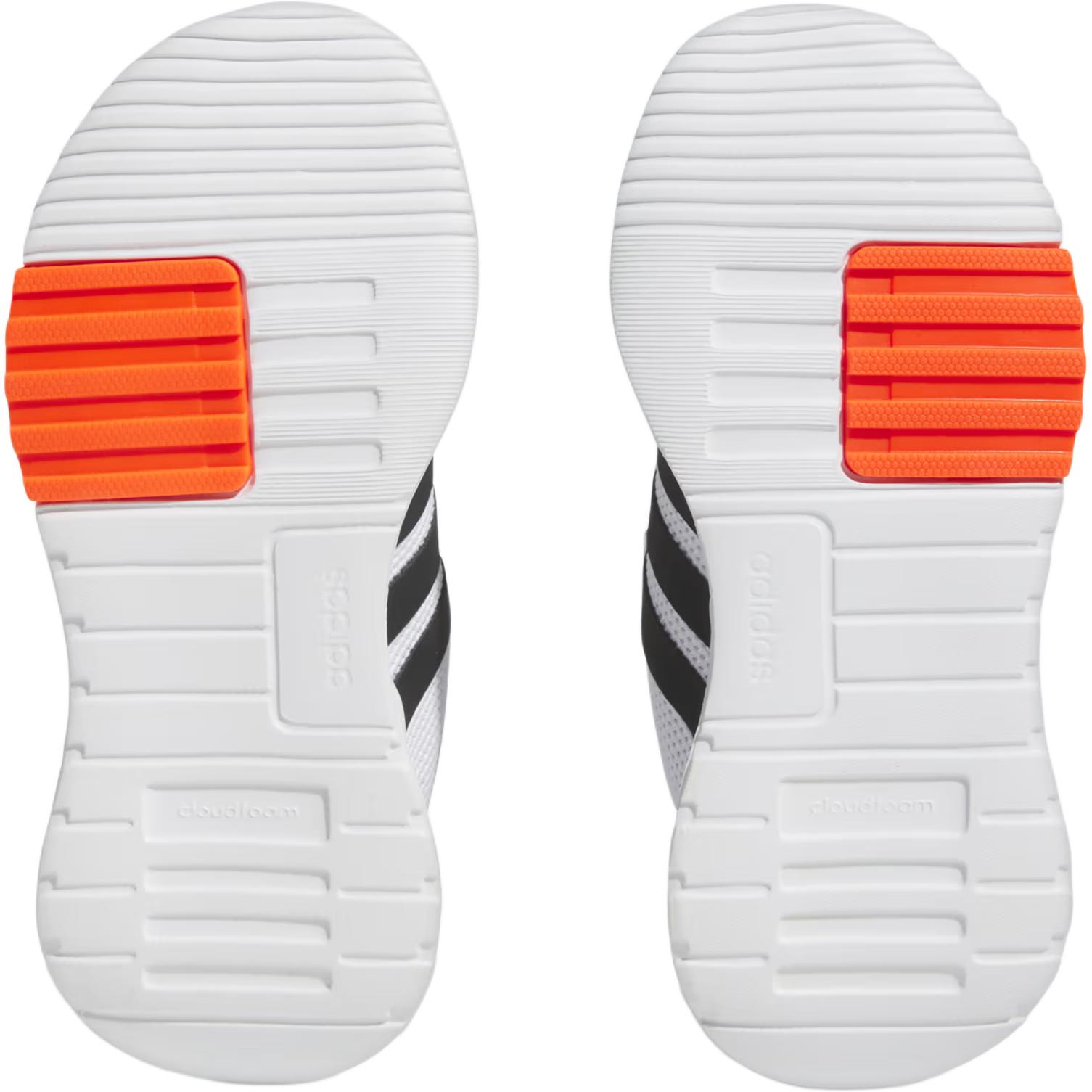 (Youth) adidas Racer TR21 'White Lucid Blue Orange' 圖 5