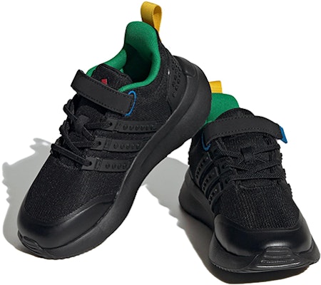 (Youth) adidas Racer TR21 EL x LEGO 'Core Black Green' IF2889 Lookbook (Youth) adidas Racer TR21 EL x LEGO 'Core Black Green' IF2889