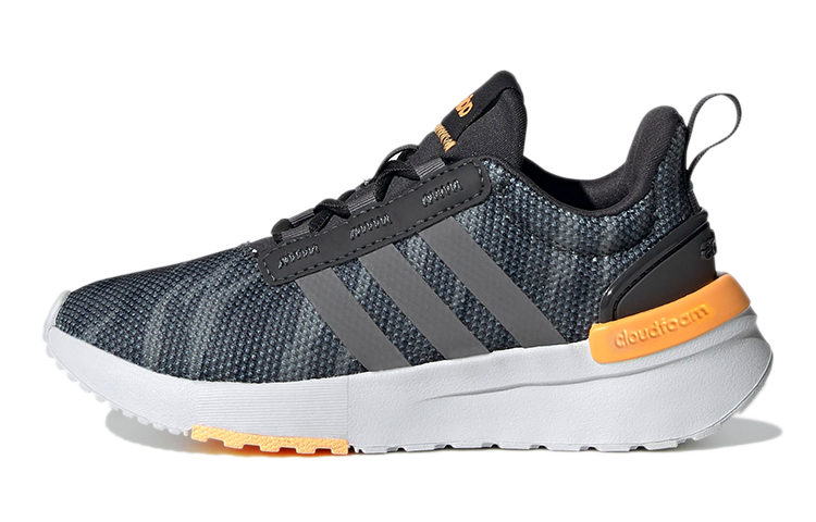 Buy 兒童 adidas neo Racer Tr21 Lifestyle K 低筒耐磨跑步鞋 深灰色