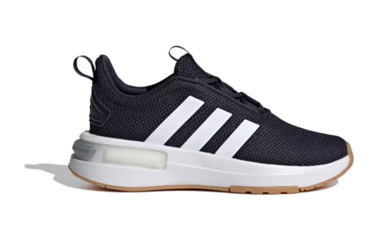 Order 兒童 adidas RACER TR23 減震耐磨 低幫 兒童跑步鞋 黑白