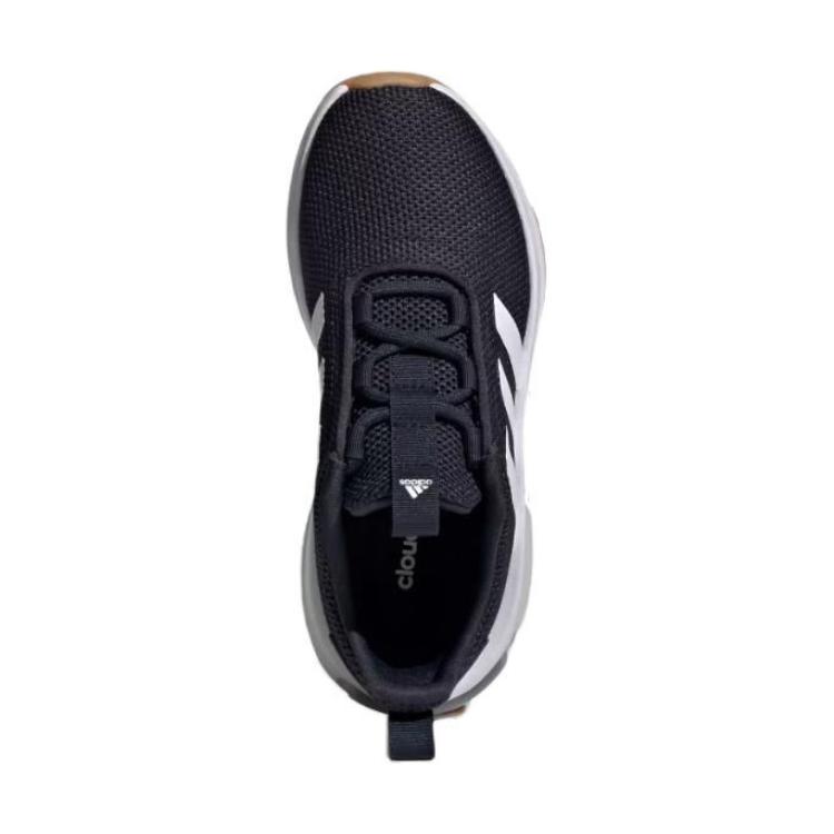 Lookbook 兒童 adidas RACER TR23 減震耐磨 低幫 兒童跑步鞋 黑白