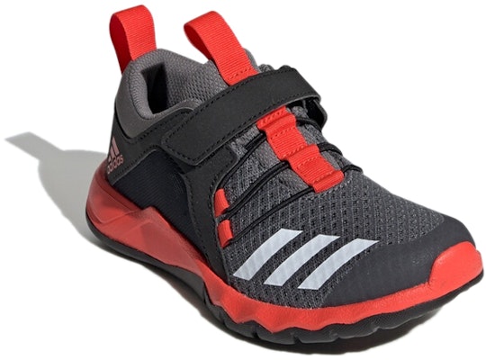 (Youth) adidas RapidaFlex 2 EL J 'Grey' CQ0101 Lookbook (Youth) adidas RapidaFlex 2 EL J 'Grey' CQ0101