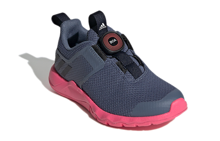 Lookbook (JR) adidas Rapidaflex Boa K Chaussures Bleu/Rose G26119