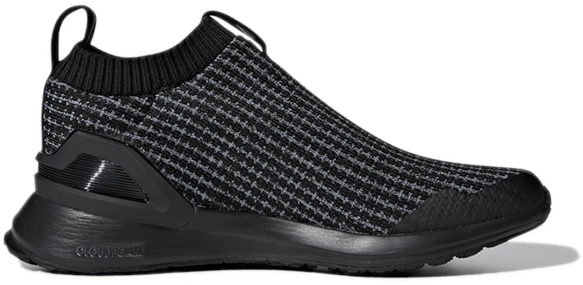 大童 adidas Rapidarun LL Knit J 針織透氣 中筒跑步鞋 黑 Order 大童 adidas Rapidarun LL Knit J 針織透氣 中筒跑步鞋 黑