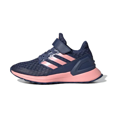 (Youth) adidas RapidaRun EL K 'Blue Pink'