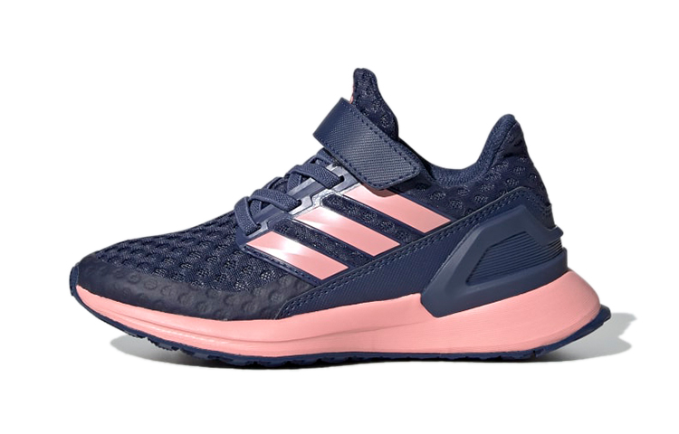 (Youth) adidas RapidaRun EL K 'Blue Pink' EF9259