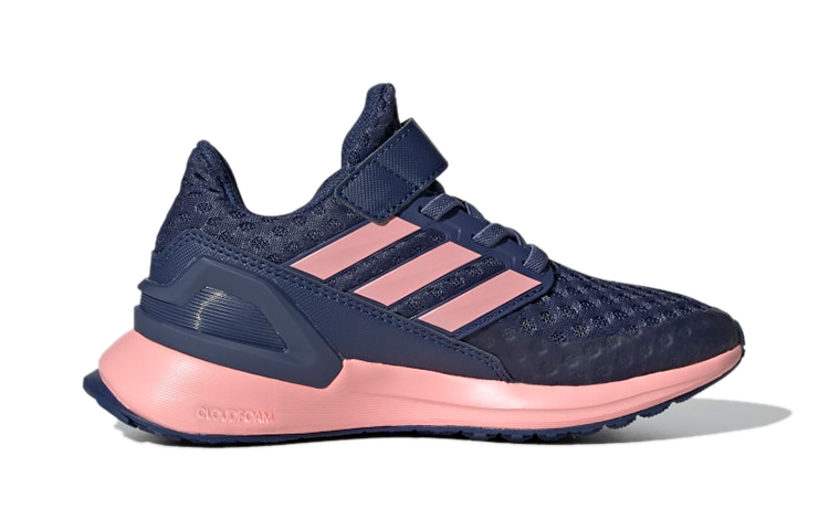 Order 【BP幼童】adidas Rapidarun 輕便透氣休閒運動鞋 藍粉