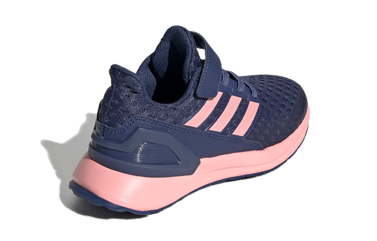 Shop 【BP幼童】adidas Rapidarun 輕便透氣休閒運動鞋 藍粉