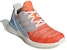 (Youth) adidas RapidaRun J 'White Hi-Res Coral' G27304