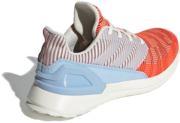 (Youth) adidas RapidaRun J 'White Hi-Res Coral' G27304 Lookbook (Youth) adidas RapidaRun J 'White Hi-Res Coral' G27304