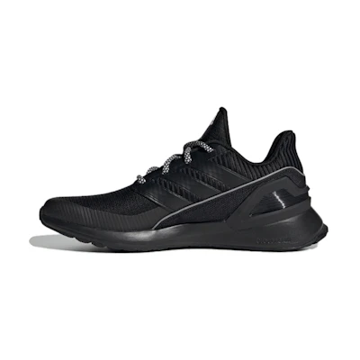 (Youth) adidas RapidaRun Knit J 'Core Black'