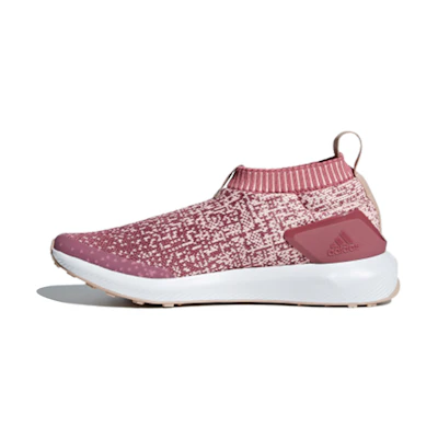 (Youth) adidas RapidaRun Laceless Knit J 'Trace Maroon'