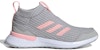 (PS) adidas Rapidarun LL J Kelabu/Merah Jambu FY2464