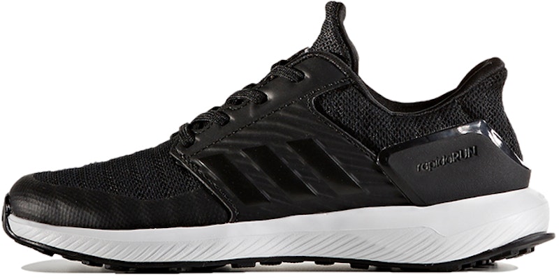 (Youth) adidas RapidaRun Uncaged Wide Sneakers 'Black White' CQ1750 Buy (Youth) adidas RapidaRun Uncaged Wide Sneakers 'Black White' CQ1750