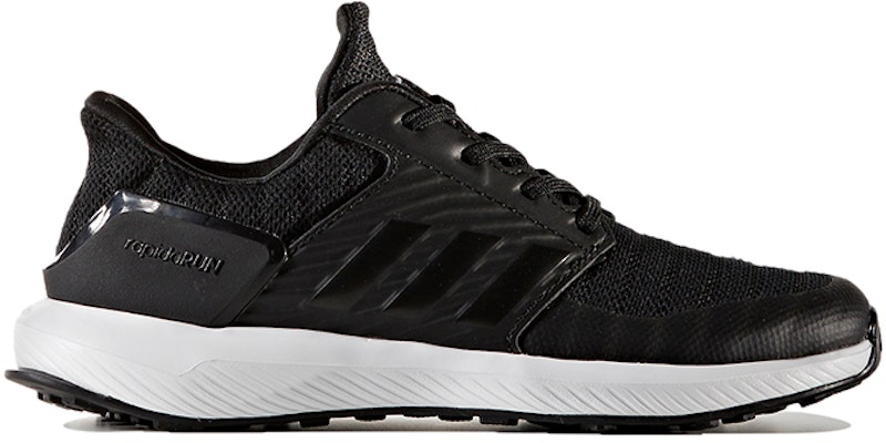 (Youth) adidas RapidaRun Uncaged Wide Sneakers 'Black White' CQ1750 Order (Youth) adidas RapidaRun Uncaged Wide Sneakers 'Black White' CQ1750