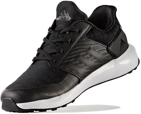 (Youth) adidas RapidaRun Uncaged Wide Sneakers 'Black White' CQ1750 Lookbook (Youth) adidas RapidaRun Uncaged Wide Sneakers 'Black White' CQ1750